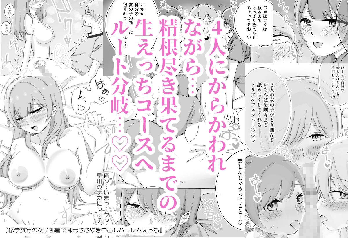 【総集編】ハーレムえっち修学旅行 サンプル