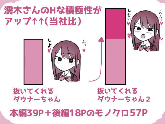 抜いてくれるダウナーちゃん テスト明けのエッチが最高すぎた編 サンプル