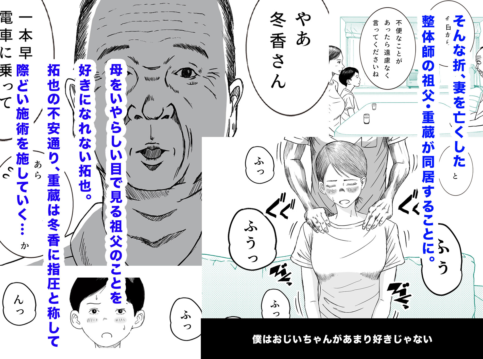 お母さんとお祖父ちゃんが子作りしています サンプル