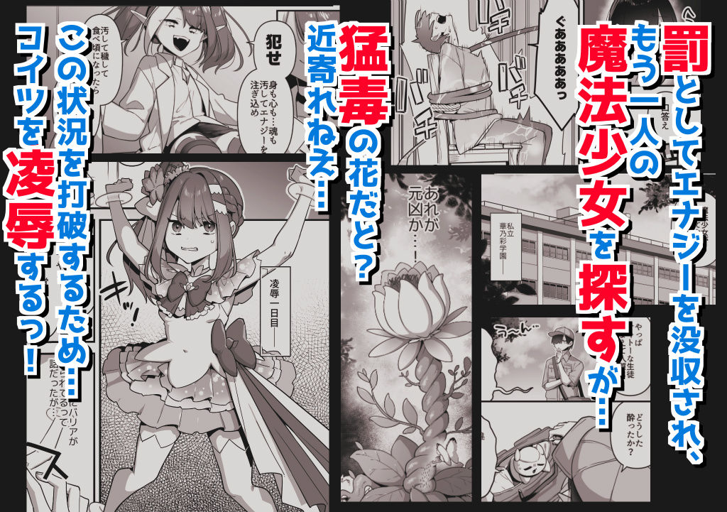 悪の手先になったので。〜魔法少女を凌●します〜3前編 サンプル