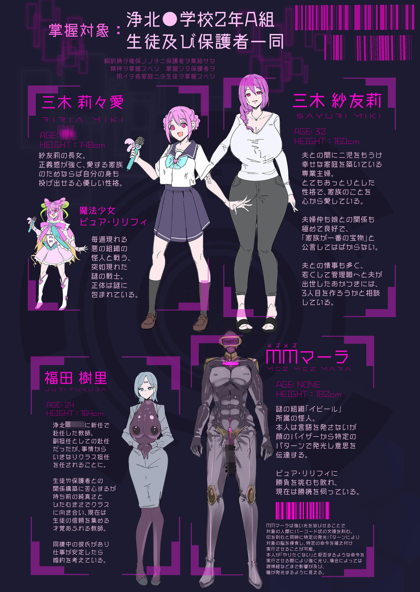 魔法少女を射んとせばまず母（ママ）を射よ サンプル