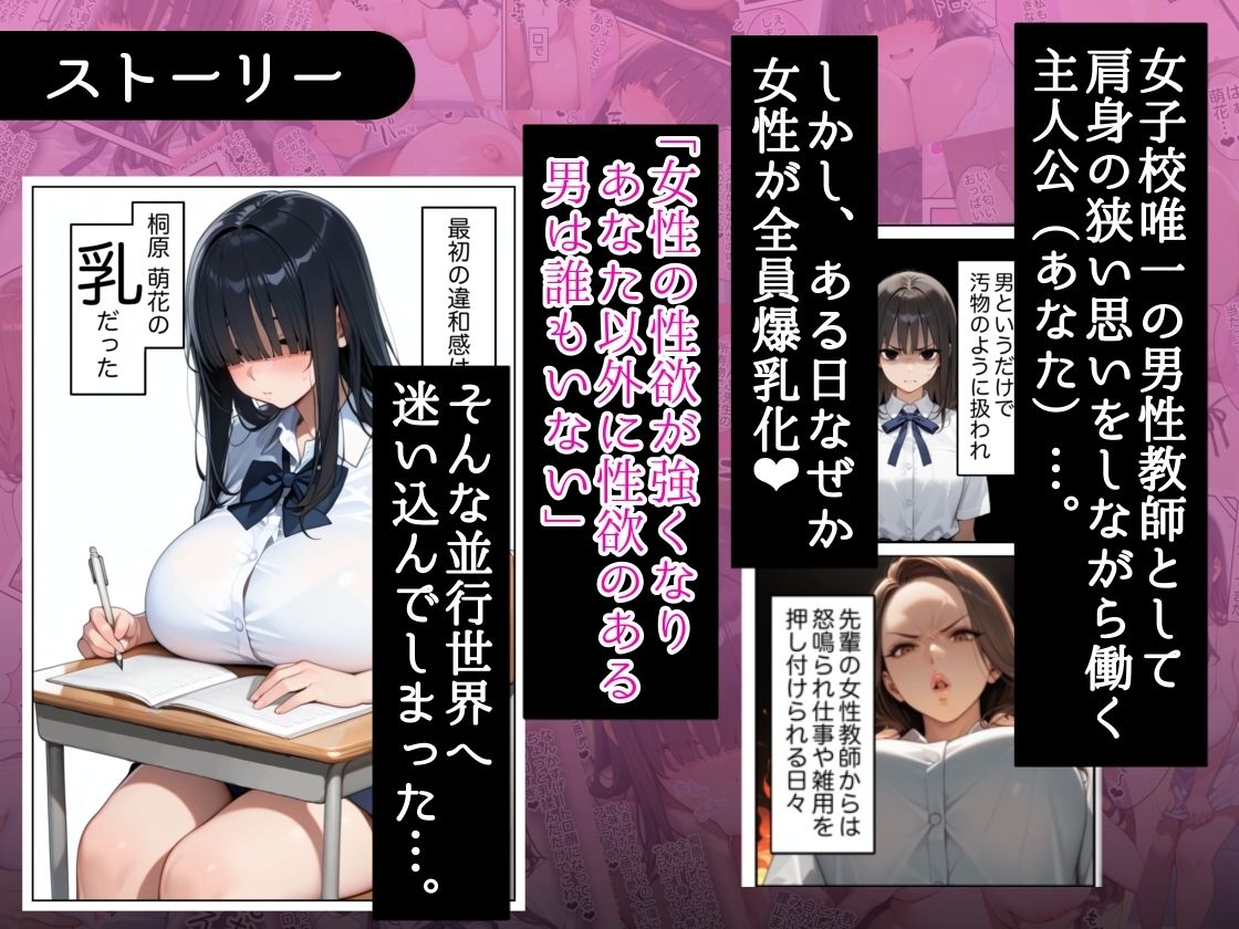 俺しか勃起できない世界 〜Kカップ爆乳陰キャ教え子生オナホ化計画〜 サンプル