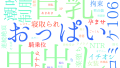 2025年8月9日　配信開始日作品のタグワードクラウド[FANZA]
