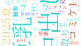 2025年9月4日　配信開始日作品のタグワードクラウド[FANZA]