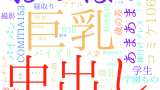 2025年9月19日　配信開始日作品のタグワードクラウド[FANZA]
