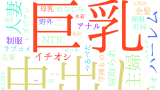 2025年10月16日　配信開始日作品のタグワードクラウド[FANZA]