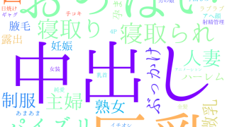 2025年11月22日　配信開始日作品のタグワードクラウド[FANZA]
