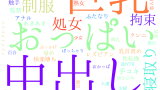 2025年11月27日　配信開始日作品のタグワードクラウド[FANZA]