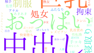 2025年11月27日　配信開始日作品のタグワードクラウド[FANZA]